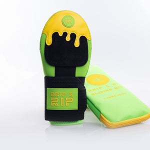 Drip & Rip Sliding Mitt Adult for Baseball & Softball - Closeout - Limelight Colorway