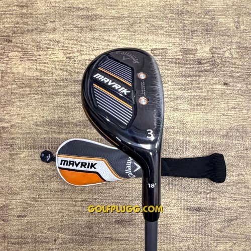 3 Hybrid- Callaway Mavrik w/ Headcover / Catalyst, Stiff (2862)