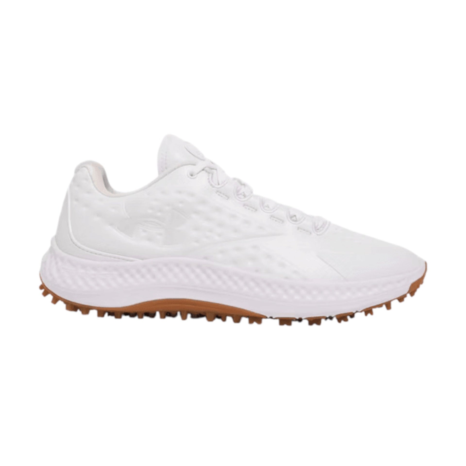 Mens Size 9.5 Under Armour Golf Shoes UA Drive Glide Spikeless White 6006123-014 Under Armour UA Drive Glide Spikeless Golf Shoe White  main image 3