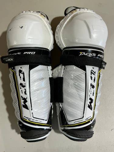 CCM Tacks Pro 14" Shin Guards Pro Stock (Used) 35928