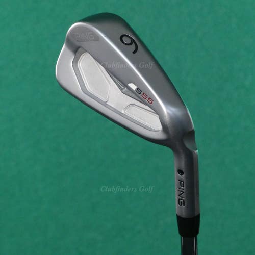 Ping S55 Black Dot Single 6 Iron Factory CFS Steel Stiff