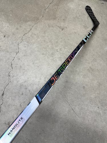 95 Flex P92 Senior CCM JetSpeed FT6 Pro Left Hand Hockey Stick Pro Stock (Used)