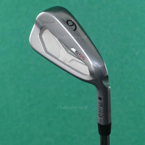 Ping S55 Black Dot Single 6 Iron Karsten Z-Z65 Steel Stiff