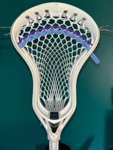 Used Warrior Evo 5 Lacrosse Head(Freshly Strung)