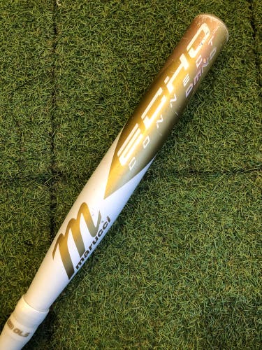 White 2023 Marucci Echo Connect DMND Hybrid Bat (-11) Hybrid 20 oz 31" (Used)