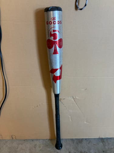 2022 DeMarini The Goods Hybrid USSSA Certified Bat (-5) 25 oz 30" (Used)