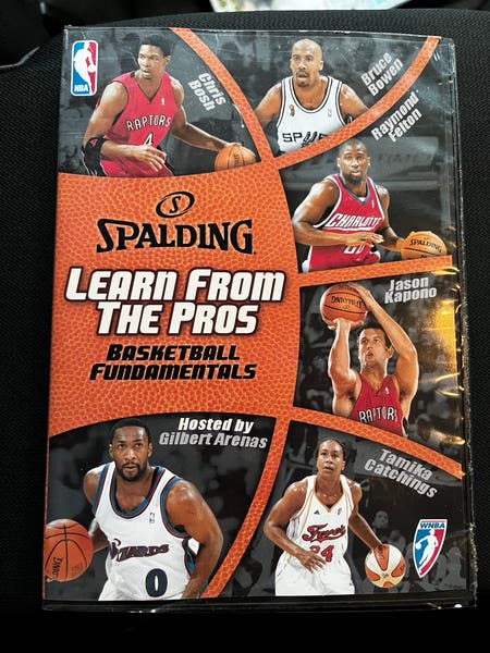 NBA DVD Spalding Basketball Learn From The Pros Hosted by Gilbert