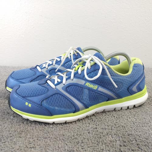 Ryka Elate Low Womens Size 11 Athletic Shoes Blue Yellow Sneakers Low Top