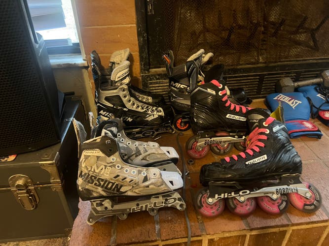 AC5s 5E/WM03s 4.5E/NLS2s 6D/pink wheels not included