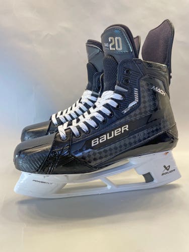 Senior Bauer Pro Stock Supreme Mach Hockey Skates Size 10 1/4 DA Saad (Used)