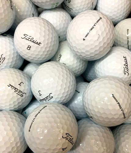 12 Near Mint AAAA Titleist Pro V1 2021 Used Golf Balls