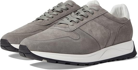 To Boot New York Pianosa Sneakers Men's Size 7 Grey Suede Lace Up Shoes FZP084