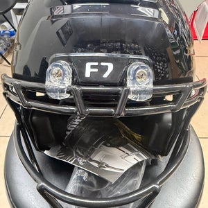 New Black Large F7 Air Youth Helmet