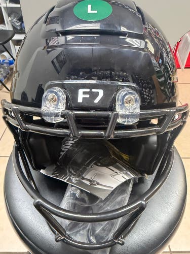 New Black Large F7 Air Youth Helmet