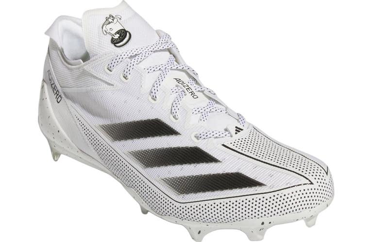 Adidas Adizero Electric IE4401 Men's US 12 Black White Football Cleats TF3042