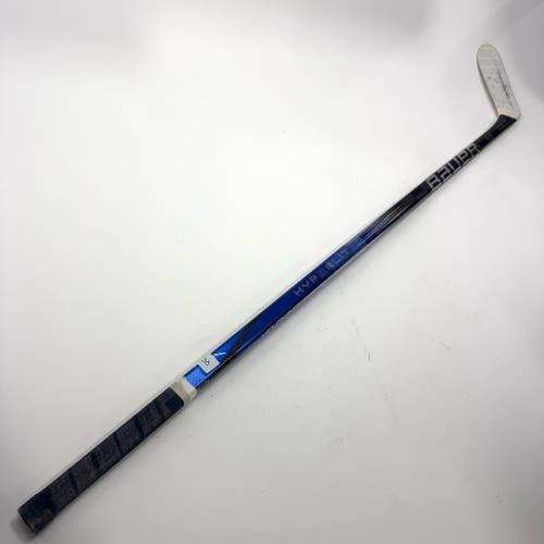 Repaired Left Handed Blue Bauer Hyperlite 2 - 77 Flex P28M Curve - #QQ438