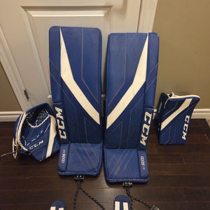 35" 2022 CCM Axis 1.9 Full Right Goalie Full Set (Used)