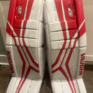 30"+ 2 2025 Vaughn Velocity V10 Goalie Leg Pads