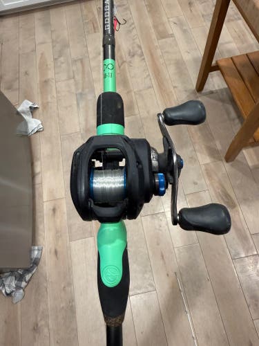 Shimano SLX DC reel and googin squad rod.