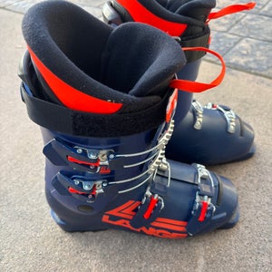 Mondo 25 & 25.5 Unisex Lange RSJ 65 Racing Ski Boots Soft Flex (Used)