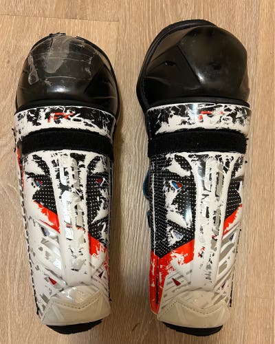 Junior CCM JetSpeed FT350 12" Shin Pads (Used)