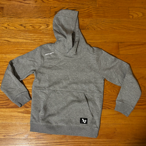 Bauer Ultimate Hoodie Youth Large Gray New