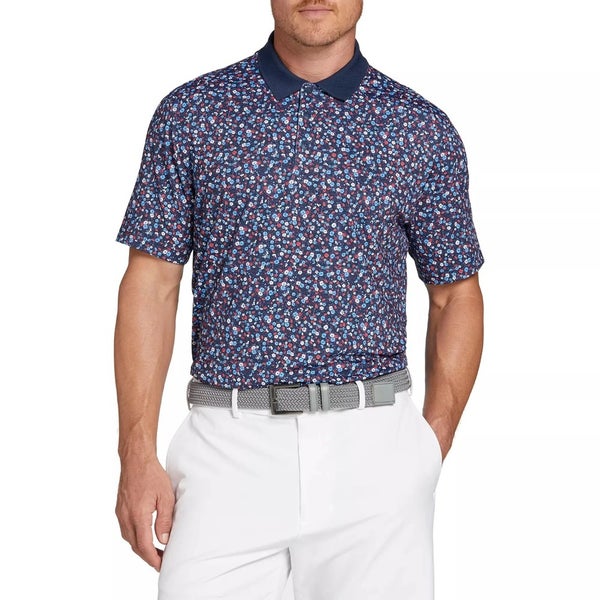 Walter Hagen Performance 11 Polo Shirt Mens XL Multi Regular Fit Pullover SRT301