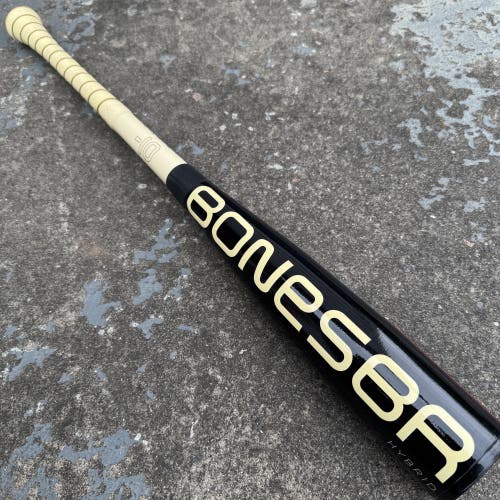 MINTY 2026 Warstic Bonesaber Hybrid 28/18 (-10) Black Cobra USABat Baseball Bat