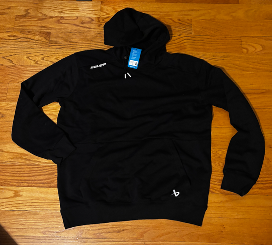 Bauer Ultimate Hoodie Black Adult Unisex Large (New)