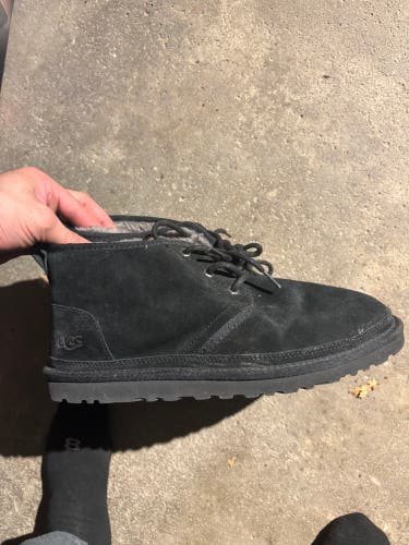 Black Men's Size M 11.0 (W 12.0) Adult UGG Neumel Shoes (Used)