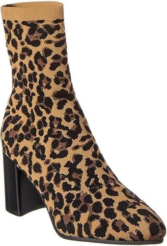 Blondo Sassy Boots Women's US 7.5 Brown Leopard Waterproof Ankle Bootie JOBB223