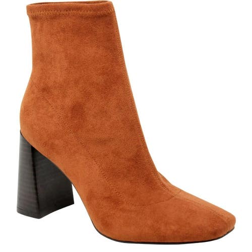 Charles by Charles David Turmoil Boots Women's Brown Block Heel Bootie JOBB112