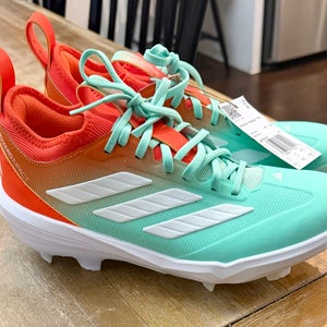 Green Kid's 6.5Y (Big Kids / Youth) Youth Adidas Low Top Molded Cleats (New)