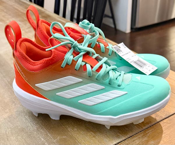 Green Kid's 6.5Y (Big Kids / Youth) Youth Adidas Low Top Molded Cleats (New)