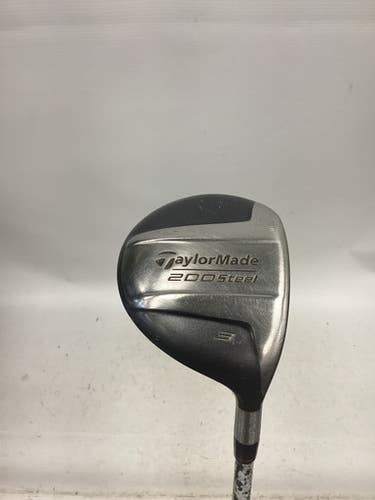 Used Taylormade 200 STEEL Mens Fairway Wood RH 3 Wood 11851-S000044206
