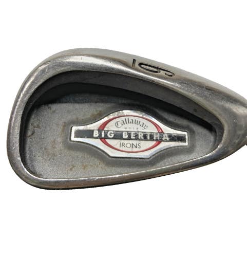 Callaway Big Bertha 6 Iron 2002 Men's RH RCH 75i Stiff Graphite 37" Stock Grip