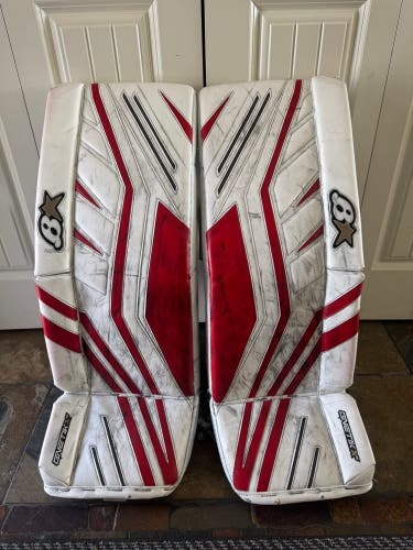 34" Brian's G-Netik X5 Goalie Leg Pads (Used)