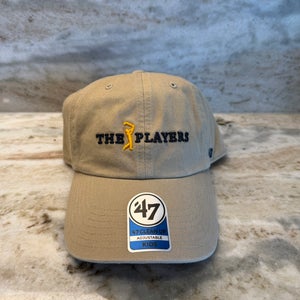 NWT - The Players Tan Golf Hat '47 Brand (youth/kids)