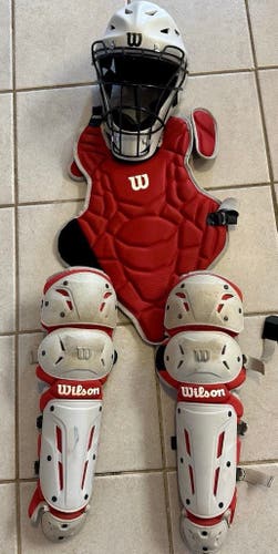 Wilson Youth EZ 2 Gear Catcher Set | WB5720/X-Large (7-77/8)