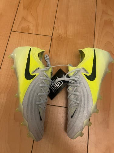 Nike Phantom GX 2 Elite AG Metallic Silver Volt  HF4357-003 Men’s 6.5/women’s 8