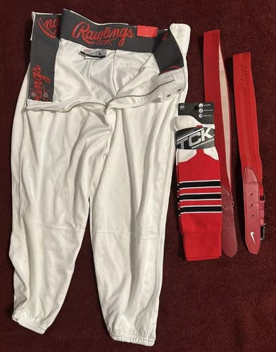 Baseball Starter Pack: Pants socks belt cup