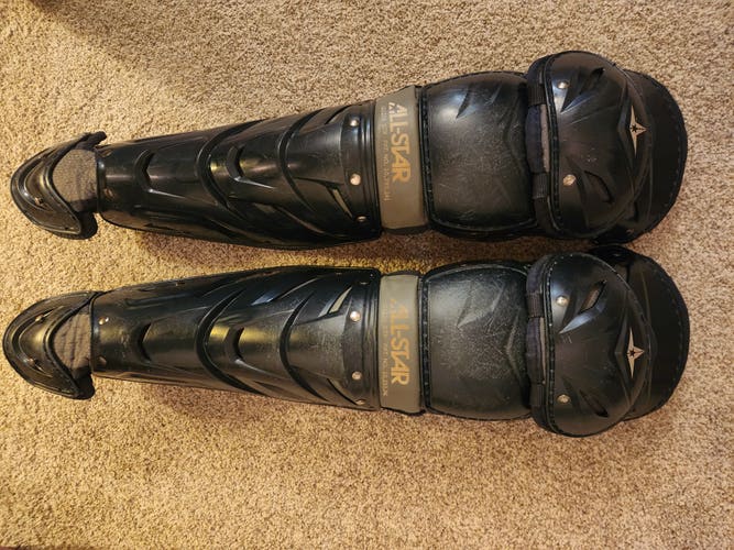 All Star System 7 Axis Catcher's Leg Guard (Used)