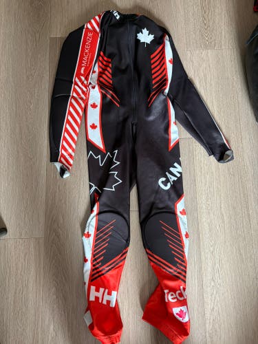 Canadian Large Helly Hansen Padded Ski Suit (Used) FIS Legal