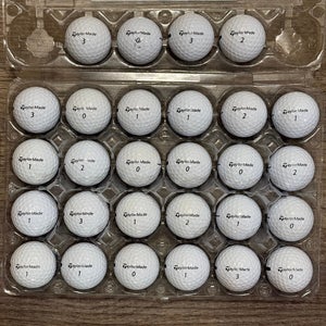 28 TaylorMade Distance+ Golf Balls - 5A MINT CONDITION ONLY