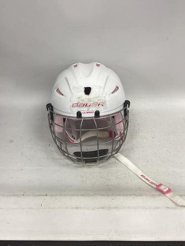 Used Bauer LIL SPORT Helmet Cage Combo White One Size 11851-S000043937