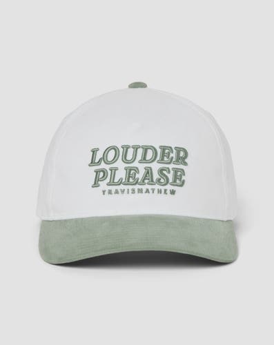 TRAVISMATHEW LOUDER PLEASE SNAPBACK HAT
