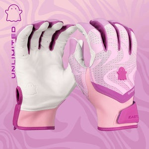 New EASTON GHOST ETHOS WMNS MD LILAC UNLIMTED FP BATTING GLOVES 11860-EASE00718961