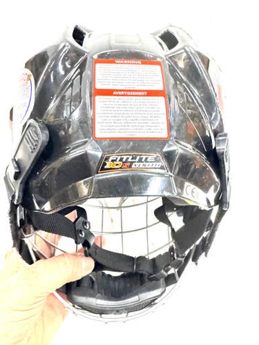 Used CCM FITLITE 3D YOUTH EXPIRED Helmet Cage Combo Black One Size 11860-C000305678