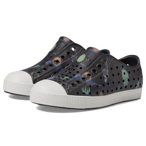 Native Shoes Jefferson Print 13111501-1046 Toddler 6 Black Slip On Shoe ZOGG2577