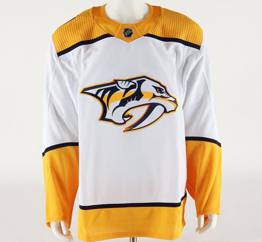 adidas Team Issued MiC Made In Canada Nashville Predators Away Jersey Size 54